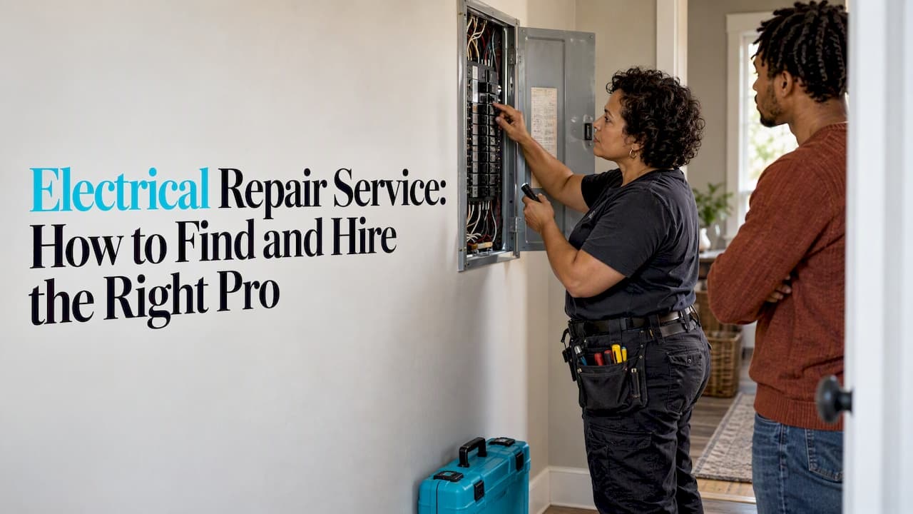 Electrical Repair Service: How to Find and Hire the Right Pro
